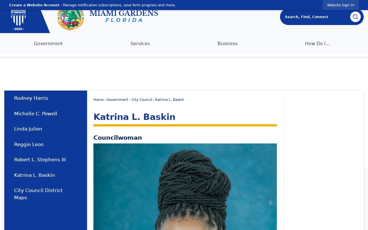 Miami Gardens criminal history public records request route